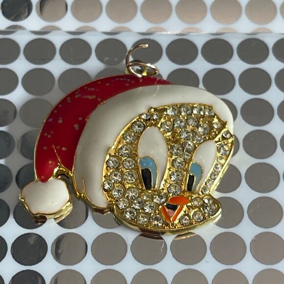 Vintage Warner Brothers Tweetie Bird Necklace Pandant Charm B#4 - Picture 5 of 6